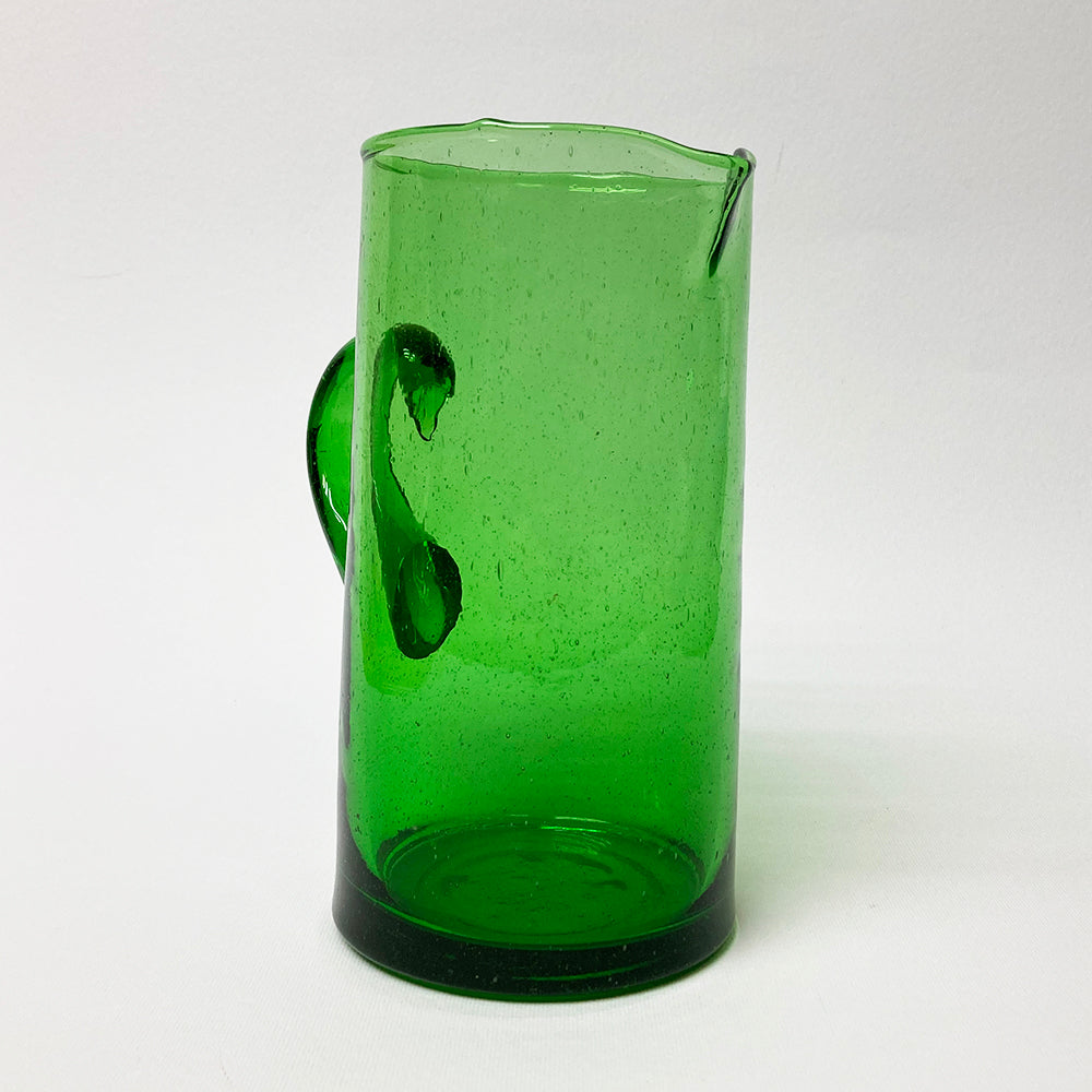 brocca vetro verde