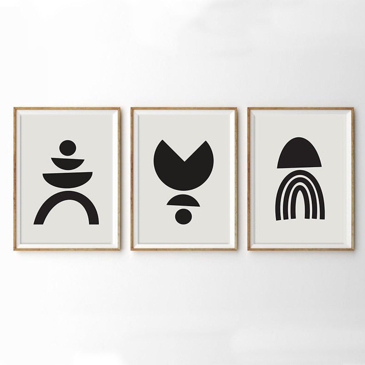 trittico quadri moderni