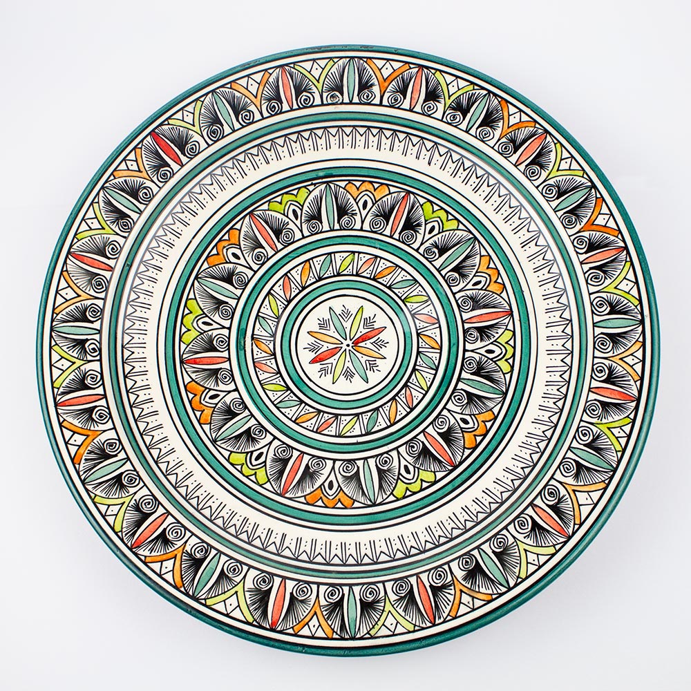 piatto di ceramica