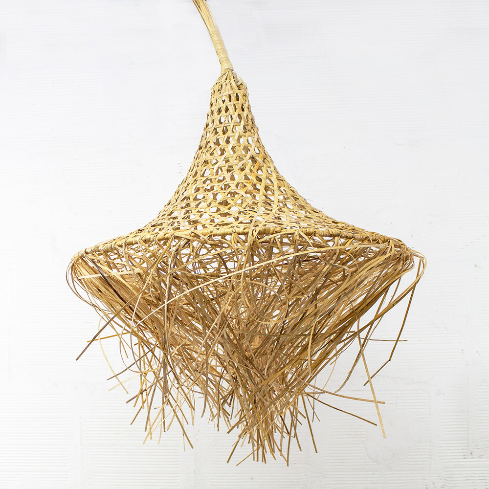 Lampada in rattan