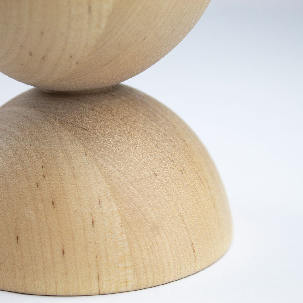 portacandele legno