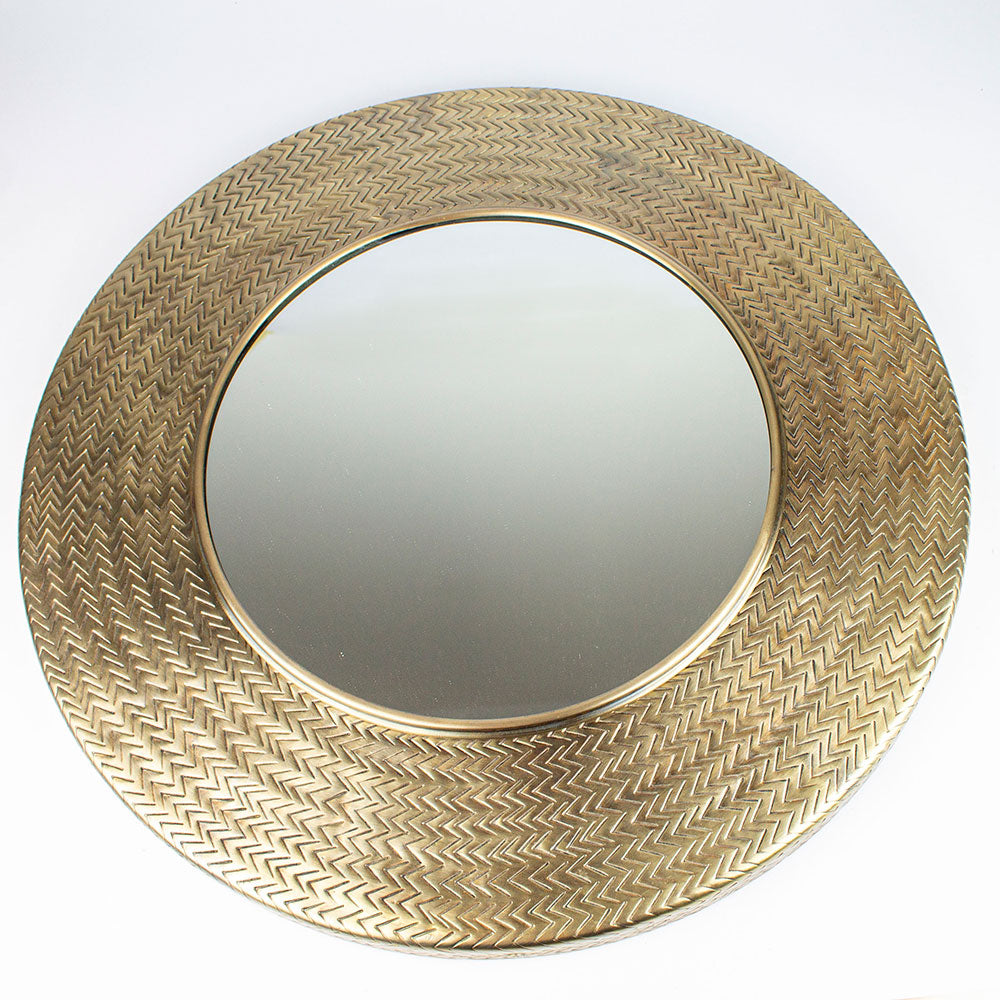 Umbra Design Specchio da parete rotondo con profilo in metallo dal design  moderno ed elegante collezione Hubba