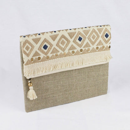 pochette estiva con decori