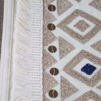 pochette crema decorata