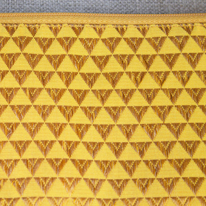 pochette cerimonia gialla