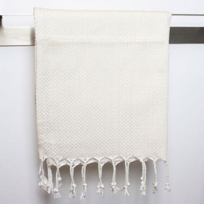 Asciugamano elegante bianco