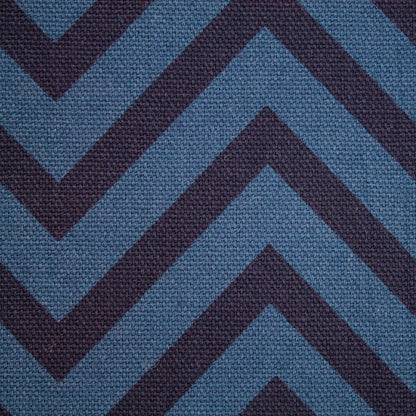 cuscino decorativo blu e nero