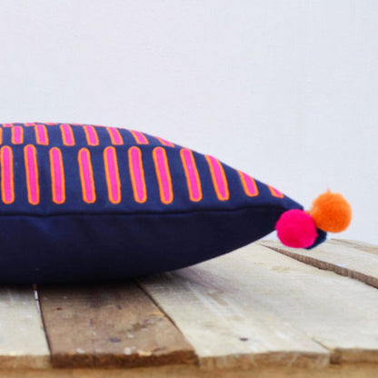 Cuscino decorativo colorato