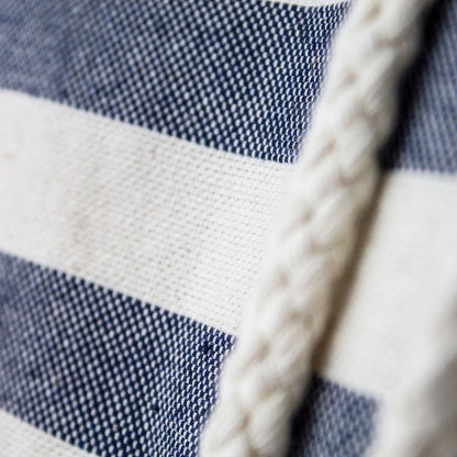 Borsa da mare a righe