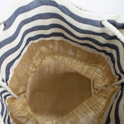 Interno borsa cotone e iuta