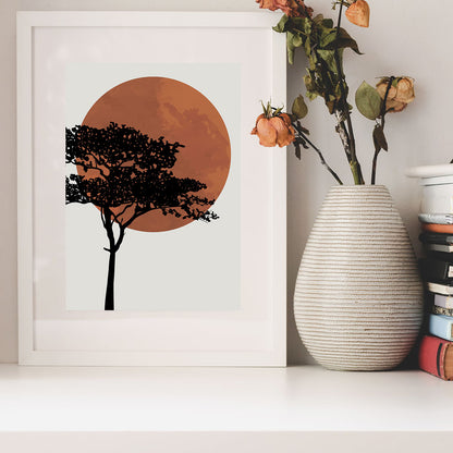 quadri con colori caldi