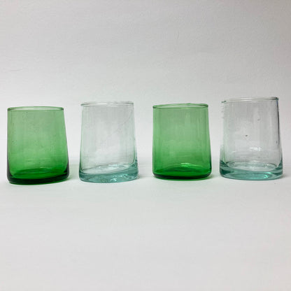 bicchieri vetro artigianale