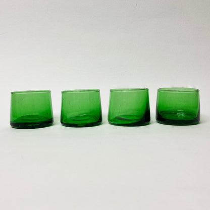 vetro soffiato verde