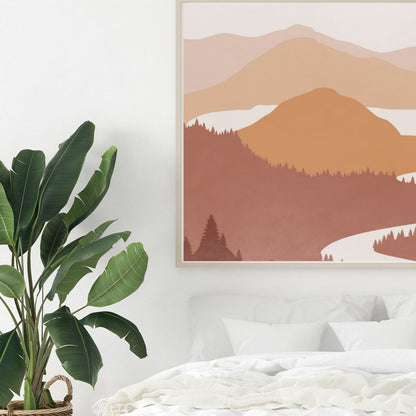 quadri camera da letto shabby