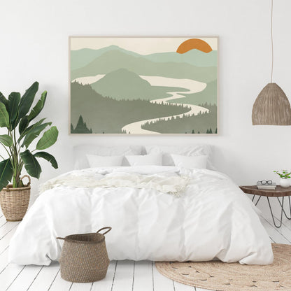 quadri camera da letto shabby