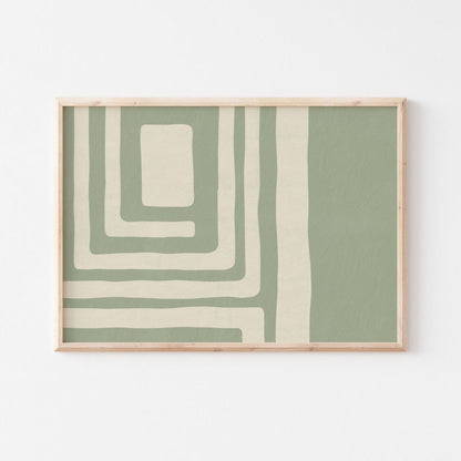 Poster moderno orizzonale