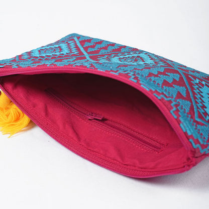 Interno trousse rosa e turchese