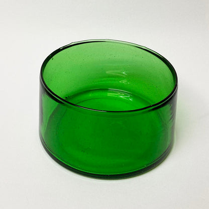 ciotola vetro verde