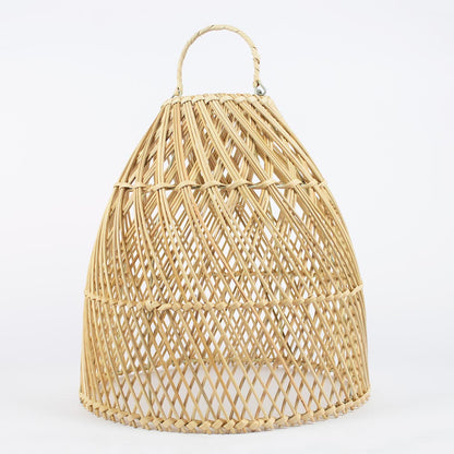 lampada in rattan