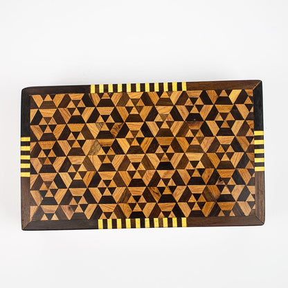 scatola portaoggetti legno 