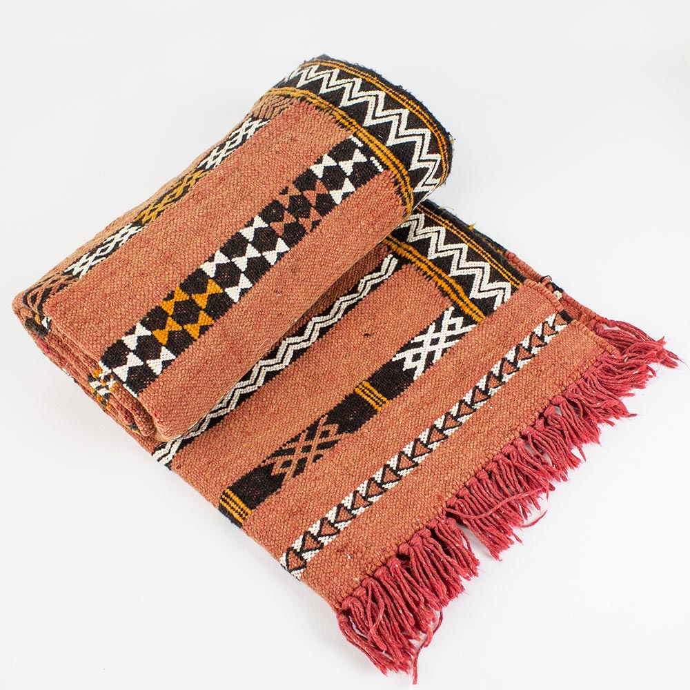 tappeto kilim rosso