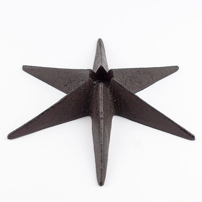 portacandele a forma di stella