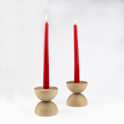 portacandele natalizi