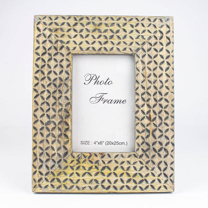 cornice per foto in legno