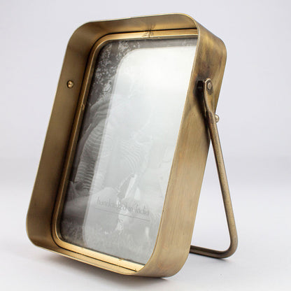 cornice portafoto in metallo