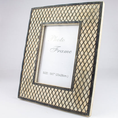 Cornice foto in metallo