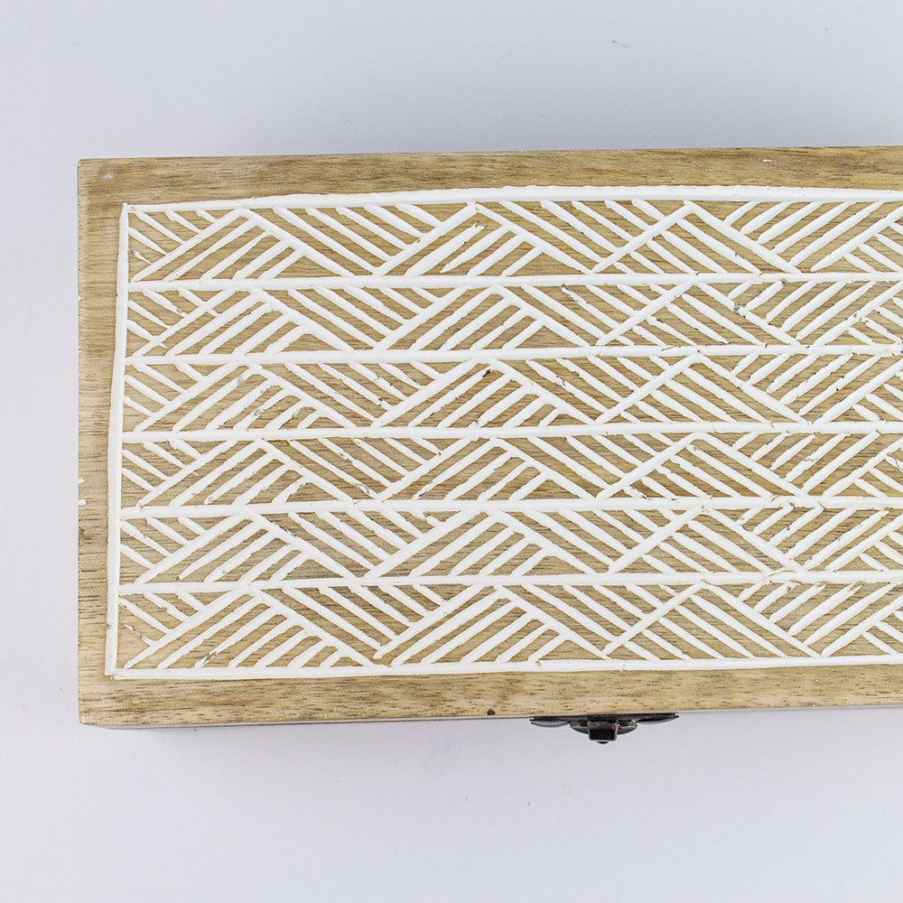 scatola portaoggetti legno