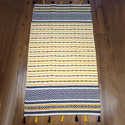 tappeto etnico cotone