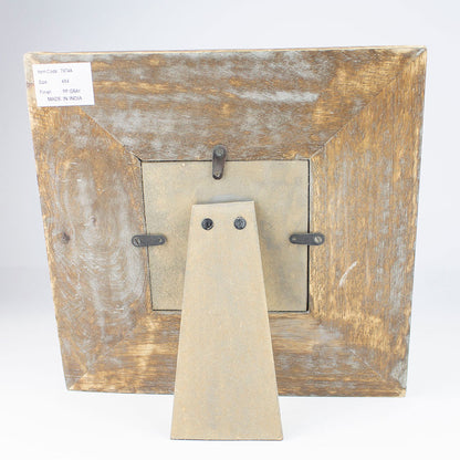 Cornice per foto in legno quadrata