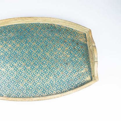 Vassoio shabby chic indiano