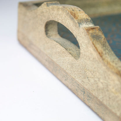 Vassoio shabby in legno