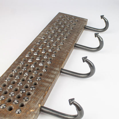 Attaccapanni da muro in legno