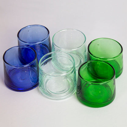 set bicchierini vetro