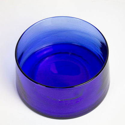 piatto vetro soffiato