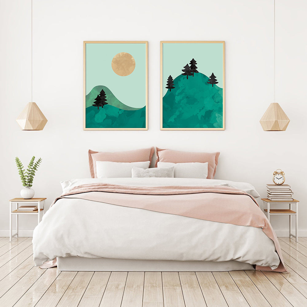 quadri moderni per camera da letto