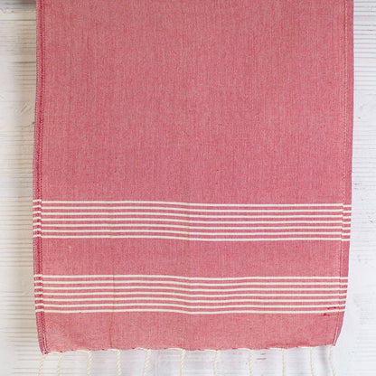 Asciugamano rosso